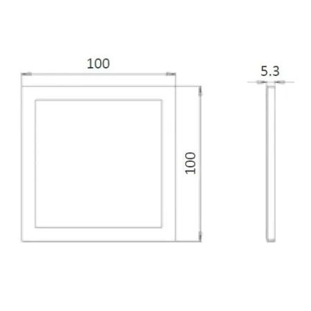 FARETTO MINIPANNELLO QUADRO BIANCO BN FARETTO MINIPANNELLO QUADRO BIANCO BN