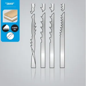 LAME LEMAN PER TRAFORO ASSORTITE IN CONF. DA 12 PZ- cod.2849