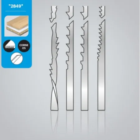 LAME LEMAN PER TRAFORO ASSORTITE IN CONF. DA 12 PZ- cod.2849