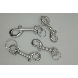 MOSCHETTONE PORTACHIAVI MEDIO MM.77 CON ANELLO