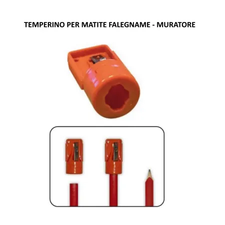 TEMPERINO PER MATITE FALEGNAME/MURATORE METRICA 49159 OFFERTA