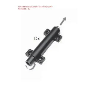 CHIUSURA VERTICALE PER SPAGNOLETTA AGB DX