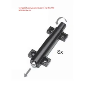 CHIUSURA VERTICALE PER SPAGNOLETTA AGB SX