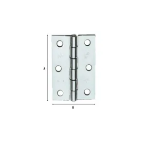 CERNIERA PESANTE ART.838 ACCIAIO INOX