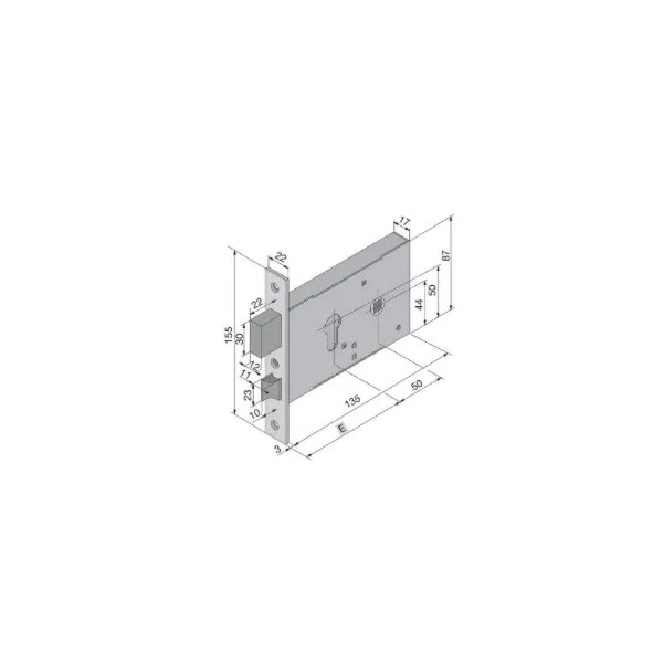 SERRATURA WELKA 120