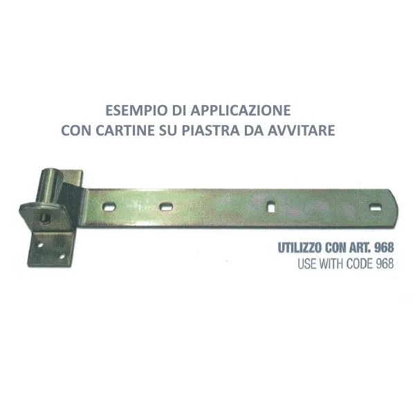 VARVELLA/BANDELLA CON PIEGO LUNGHEZZA 300X35X3 MM MINUTEX 365-33012