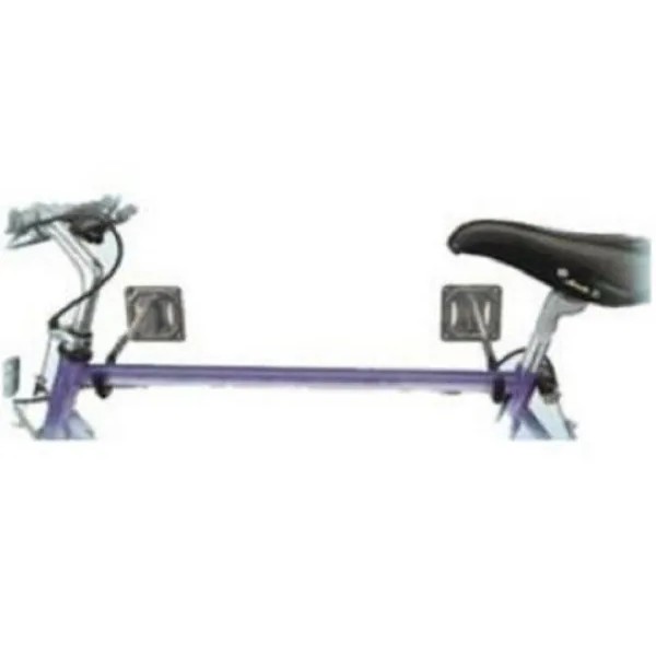 COPPIA SUPPORTI PORTABICI MINUTEX 821 A PARETE ZINCATI
