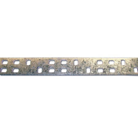 CONFEZIONE DA 10 MT. DI BANDA LAMIERA FORATA  LARGHEZZA 25 mm MINUTEX