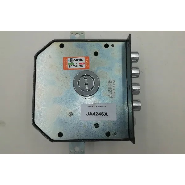 SERRATURA MOIA JA424 CHIAVE PUNZONATA SX TRIPLICE+SCROCCO