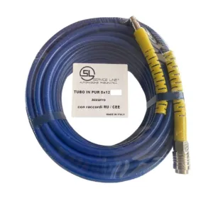 TUBO in POLIURETANO D.8x12 mm MT.10 CON ATTACCHI