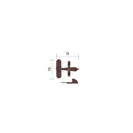 FERMASCURO FORGIATO 70X75 FF295.R