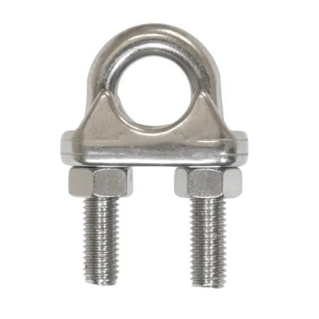 MORSETTO CAVALLOTTO INOX  AISI 316 -D. 3/4 mm