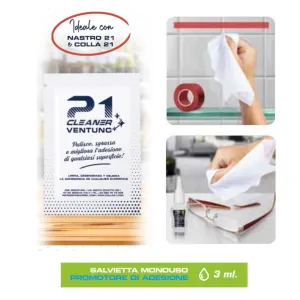 SALVIETTA MONOUSO CLEANER 21 PROMOTORE DI ADESIONE OFFERTA