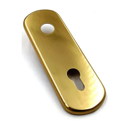 PLACCA GPB FORO YALE INTERASSE 85 OTTONE LUCIDO