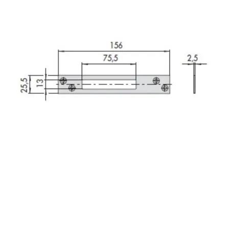 CONTROPIASTRA CISA 06232-00-0
