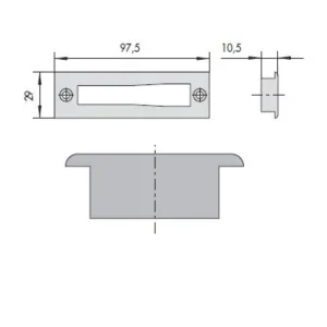 CONTROPIASTRA CISA 06285-37-0