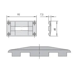 CONTROPIASTRA CISA 06287-14-0