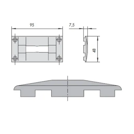 CONTROPIASTRA CISA 06287-14-0