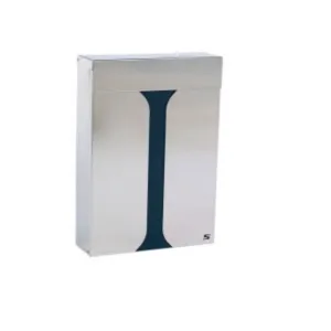 CASSETTA POSTALE S23 ACCIAIO INOX 304 COVER GRIGIO
