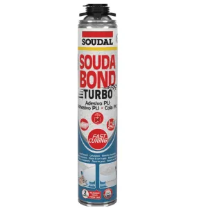 SCHIUMA ADESIVA SOUDABOND TURBO 59 SECONDI