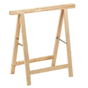 CAVALLETTO PIEGHEVOLE IN LEGNO DI ABETE CM.80