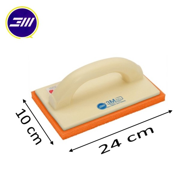 FRATTONE IN SPUGNA ARANCIONE CM 24 X CM 10