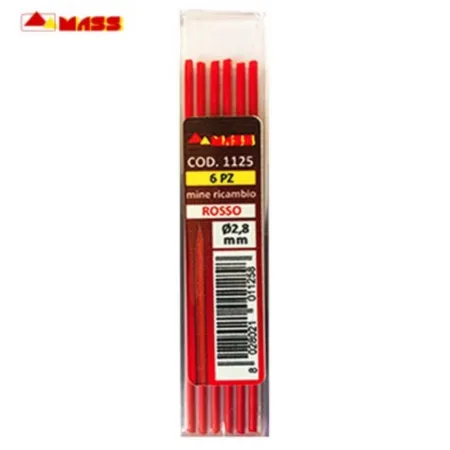 MINE MASS ROSSE X MATITA AUTOMATICA ( CONF.6 PZ )