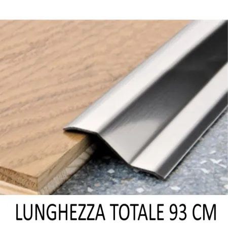 PASSATOIA ADESIVA CM.93 A GRADINO "Z" IN ACCIAIO INOX