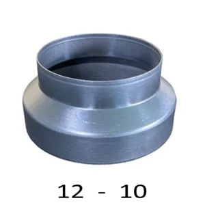 RIDUZIONE X TUBI IN ALLUMINIO DA CM 12 A CM 10