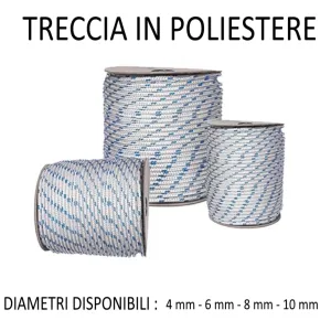 TRECCIA IN POLIESTERE