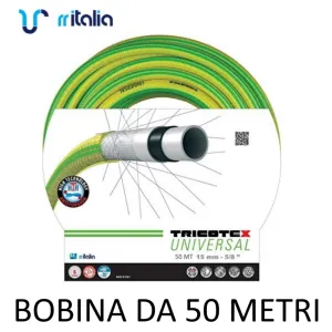 TUBO GIARDINO GIALLO DIAMETRO 15 CM - BOBINA METRI 50