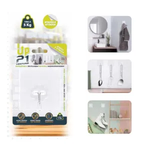 GANCIO STICKER 21 UP APPENDINO MAGICO TRASPARENTE OFFERTA