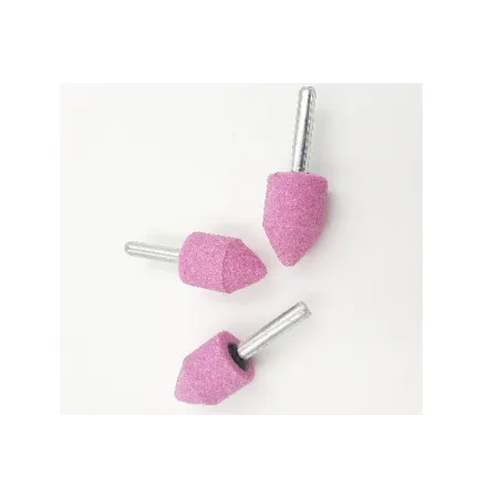 MOLA ABRASIVA ROTATIVA ROSA A PUNTA D.20X30 mm