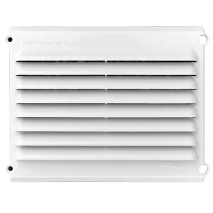 GRIGLIA AEREAZIONE MM 180X146 MODULO CENTRALE BIANCO