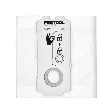SACCHETTO FILTRO FESTOOL per ASPIRATORE CT 25