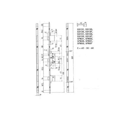 SERRATURA CISA 53155