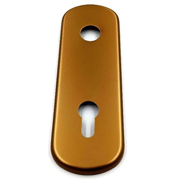 PLACCA GPB FORO YALE INTERASSE 85 BRONZO