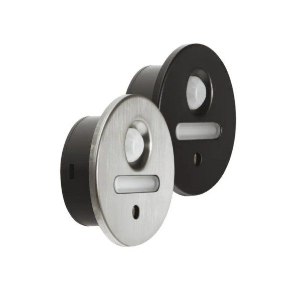 LAMPADA PER ZOCCOLO HAFELE LOOX LED 2028 NERA 12V CON MT.2 CAVO 833.73.111
