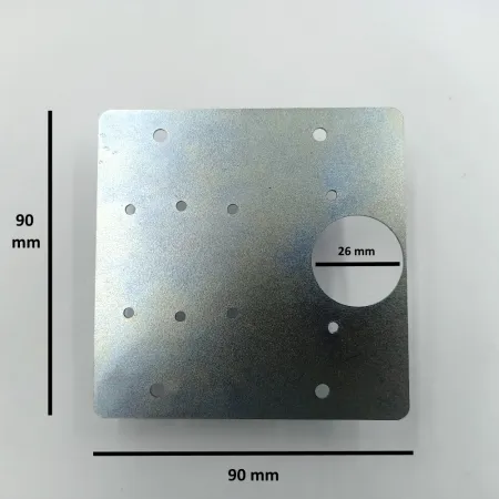 PIASTRA JOLLY  MINUTEX PER RIPRISTINO FORO CERNIERA DIAM.26 SUL LEGNO ROVINATO
