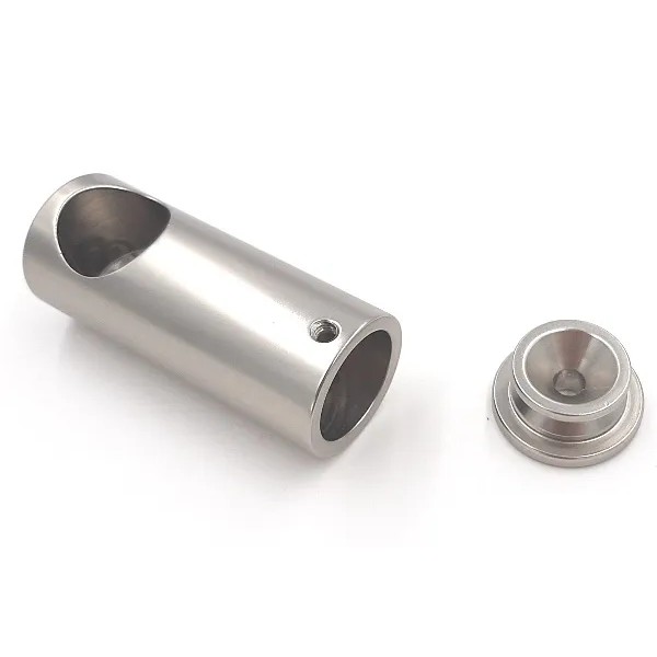 SUPPORTO TAHUMA per TUBO D.18 mm con FORO CIECO
