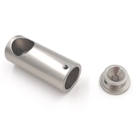 SUPPORTO TAHUMA per TUBO D.18 mm con FORO CIECO