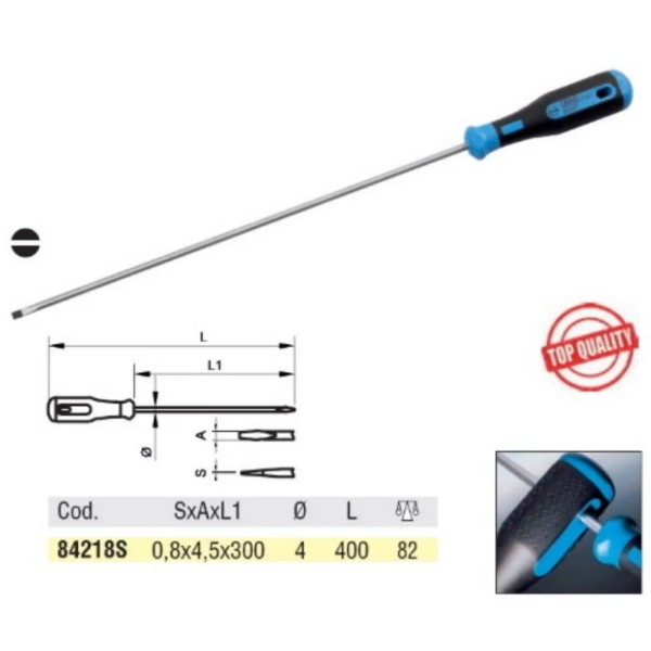 CACCIAVITE OMMA "LUNGO" TAGLIO 4,5 X 300 MM