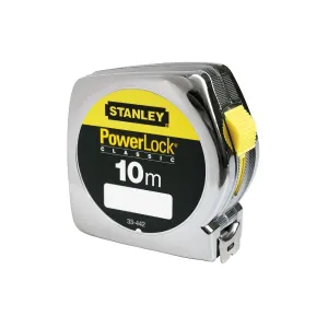 FLESSOMETRO STANLEY POWERLOCK 0-33-442 NASTRO MT. 10 X 25 MM -PROMO-