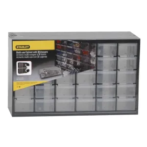 CASSETTIERA STANLEY 1-93-980 A 30 CASSETTI PICCOLI TRASPARENTI - PROMO -