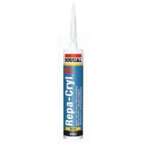 SILICONE SOUDAL ACRILICO RUVIDO BIANCO 310 ml