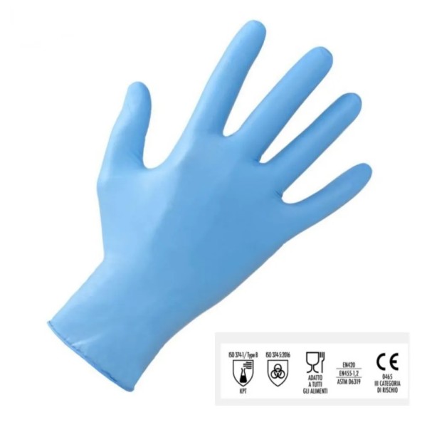GUANTI NITRILPRO TG.L 8-8,5 - CONFEZIONE DA 100 PZ-  OFFERTA