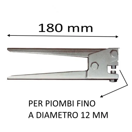 PINZA PER PIOMBI MM. 180