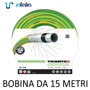 TUBO GIARDINO GIALLO DIAMETRO 15 CM - BOBINA METRI 15