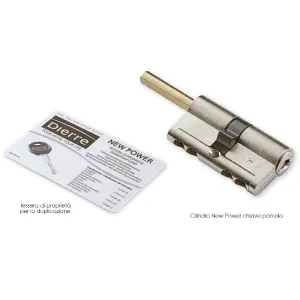CILINDRO DIERRE NEWPOWER 30+30 C/CODOLO 5CH -PROMO-