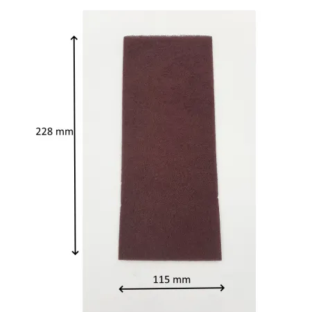 FOGLIO di TESSUTO T-TEX ABRASIVO 115X280 ROSSO
